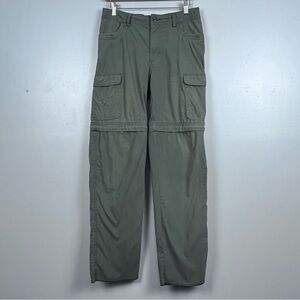 Boy Scouts of America Youth Convertible Unhemmed Hiking Pants Size 16; Outdoor